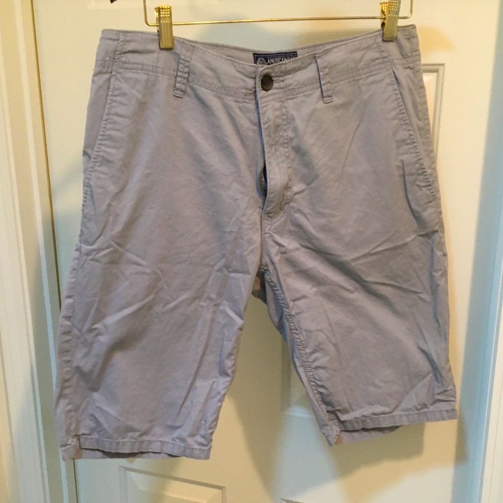 American Rag slim fit gray shorts